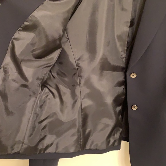 TAHARI 💙 Blue Dress Jacket - Picture 10 of 13